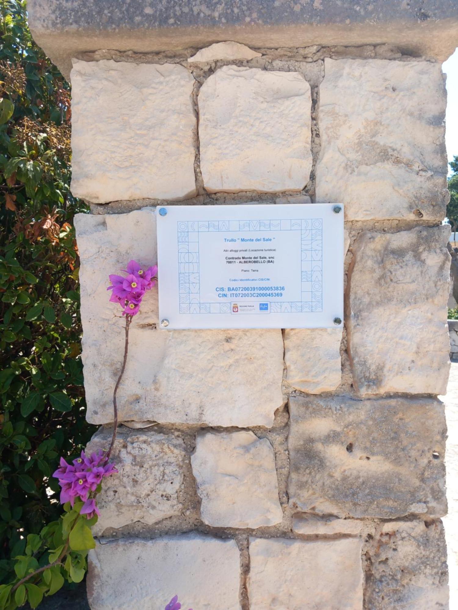 Trullo Monte Del Sale ξενώνας Αλμπερομπέλο Εξωτερικό φωτογραφία